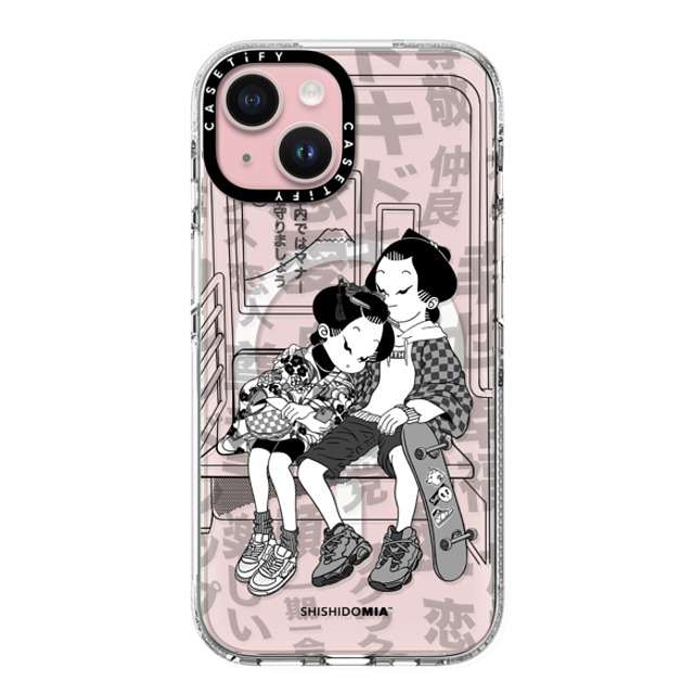 Shishidomia x CASETiFY iPhone 15 Case Cartoon,Anime クリア クリア ケース MagSafe対応 Daydreaming by Shishidomia Father's Day Shishidomia x CASETiFY iPhone 15 Case Cartoon,Anime クリア クリア ケース MagSafe対応 Daydreaming by Shishidomia Father's Day