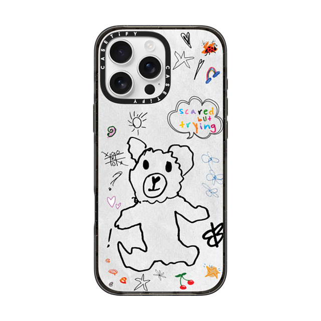 CASETiFY iPhone 16 Pro Max Case Black インパクトケース fuzzy wuzzy russokrist Father's Day CASETiFY iPhone 16 Pro Max Case Black インパクトケース fuzzy wuzzy russokrist Father's Day