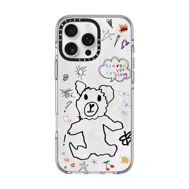 CASETiFY iPhone 16 Pro Max Case クリア クリア ケース MagSafe対応 fuzzy wuzzy russokrist Father's Day CASETiFY iPhone 16 Pro Max Case クリア クリア ケース MagSafe対応 fuzzy wuzzy russokrist Father's Day