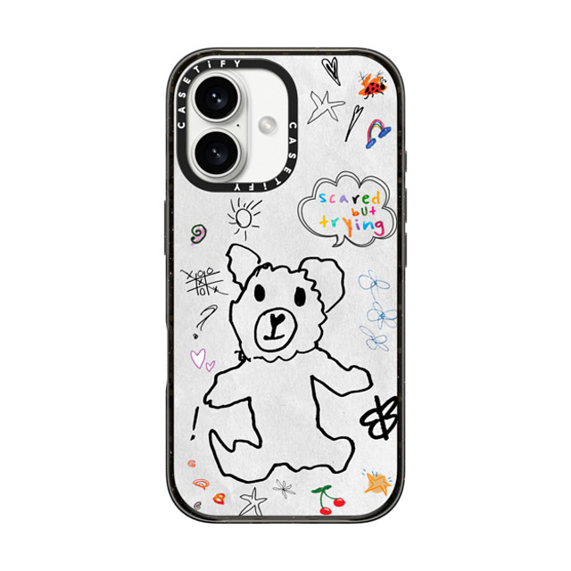 CASETiFY iPhone 16 Case Black インパクトケース MagSafe対応 fuzzy wuzzy russokrist Father's Day CASETiFY iPhone 16 Case Black インパクトケース MagSafe対応 fuzzy wuzzy russokrist Father's Day
