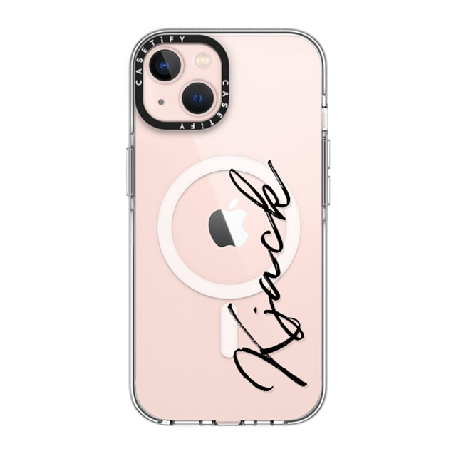 CASETiFY iPhone 13 ケース クリア クリア ケース MagSafe対応 Custom Case - Kjack CASETiFY iPhone 13 ケース クリア クリア ケース MagSafe対応 Custom Case - Kjack