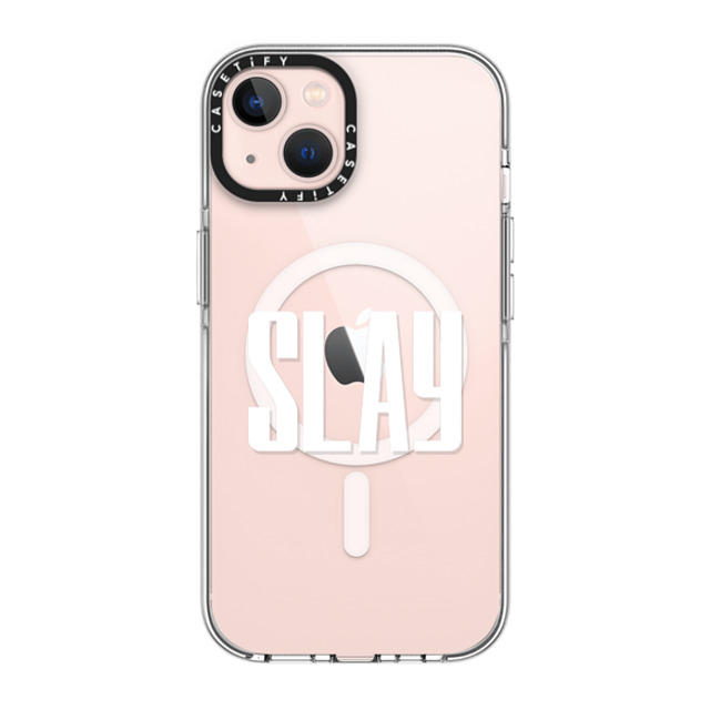 CASETiFY iPhone 13 ケース クリア クリア ケース MagSafe対応 Custom Case - slay CASETiFY iPhone 13 ケース クリア クリア ケース MagSafe対応 Custom Case - slay
