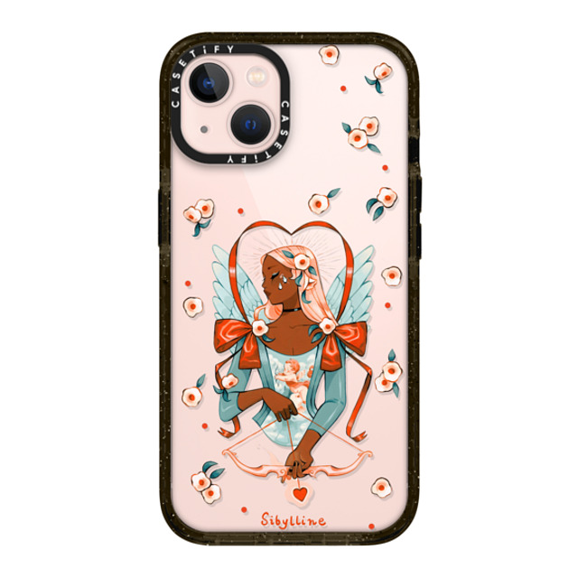 Sibylline Meynet x CASETiFY iPhone 13 ケース ブラック インパクトケース Cupid Case