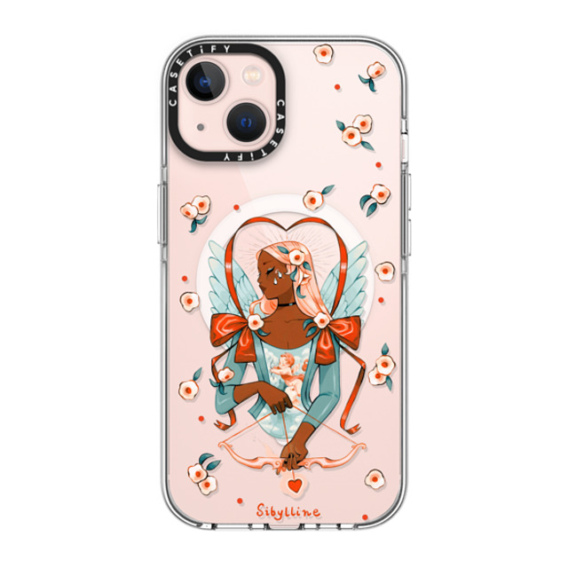 Sibylline Meynet x CASETiFY iPhone 13 ケース クリア クリア ケース MagSafe対応 Cupid Case