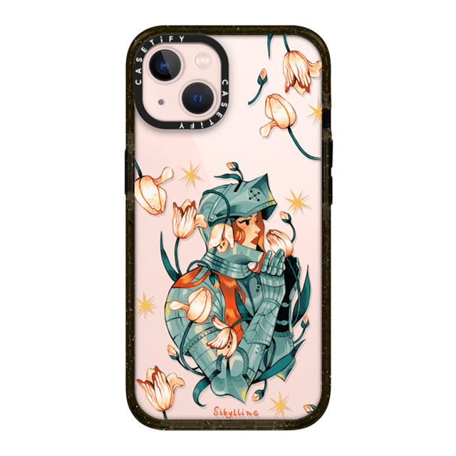 Sibylline Meynet x CASETiFY iPhone 13 ケース ブラック インパクトケース Chevalière Case