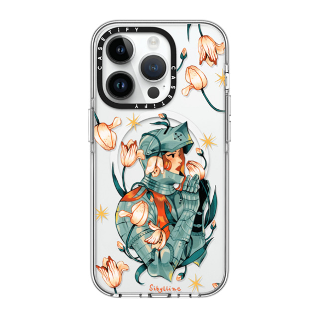 Sibylline Meynet x CASETiFY iPhone 14 Pro ケース クリア クリア ケース MagSafe対応 Chevalière Case