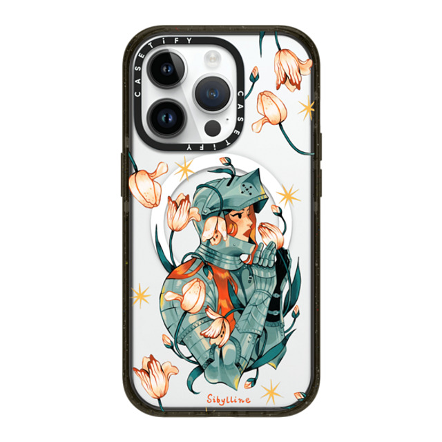 Sibylline Meynet x CASETiFY iPhone 14 Pro ケース ブラック インパクトケース MagSafe対応 Chevalière Case