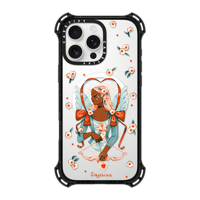 Sibylline Meynet x CASETiFY iPhone 16 Pro Max ケース ブラック バウンスケース Cupid Case