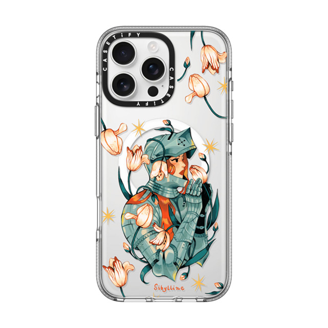 Sibylline Meynet x CASETiFY iPhone 16 Pro Max ケース クリア クリア ケース MagSafe対応 Chevalière Case