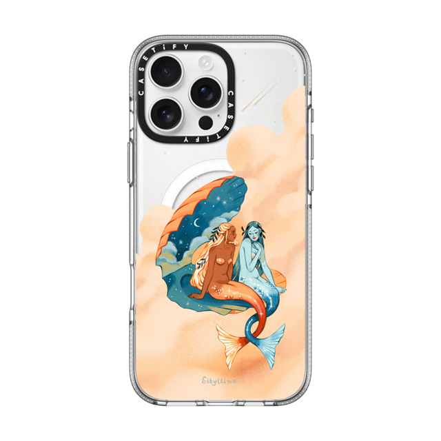 Sibylline Meynet x CASETiFY iPhone 16 Pro Max ケース クリア クリア ケース MagSafe対応 Sirènes Case