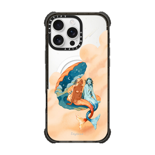 Sibylline Meynet x CASETiFY iPhone 16 Pro Max Case Black ウルトラ インパクトケース MagSafe 対応 Sirènes Case Sibylline Meynet x CASETiFY iPhone 16 Pro Max Case Black ウルトラ インパクトケース MagSafe 対応 Sirènes Case
