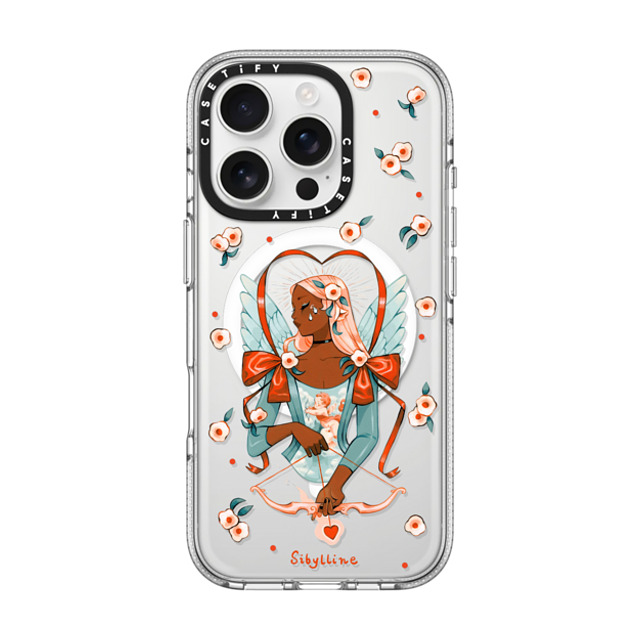 Sibylline Meynet x CASETiFY iPhone 16 Pro ケース クリア クリア ケース MagSafe対応 Cupid Case