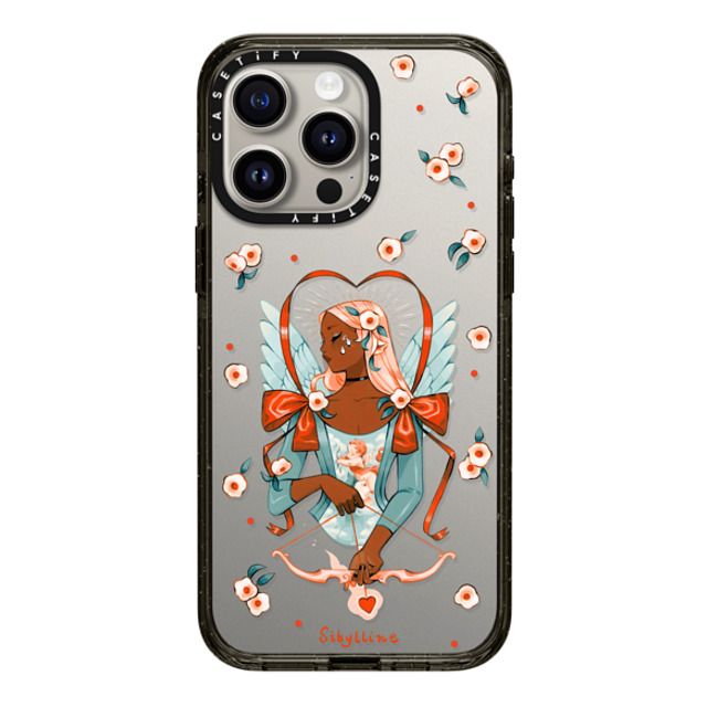 Sibylline Meynet x CASETiFY iPhone 15 Pro Max ケース ブラック インパクトケース Cupid Case