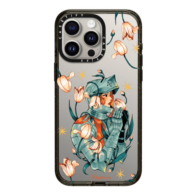 Sibylline Meynet x CASETiFY iPhone 15 Pro Max ケース ブラック インパクトケース Chevalière Case