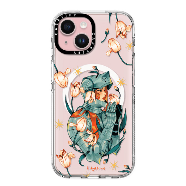 Sibylline Meynet x CASETiFY iPhone 15 ケース クリア クリア ケース MagSafe対応 Chevalière Case