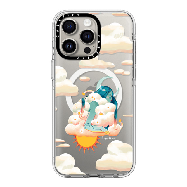 Sibylline Meynet x CASETiFY iPhone 15 Pro Max ケース クリア クリア ケース MagSafe対応 Nuage Case