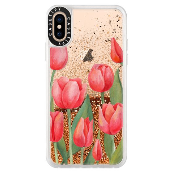 pattern of flowers tulips Samsung S10 Case
