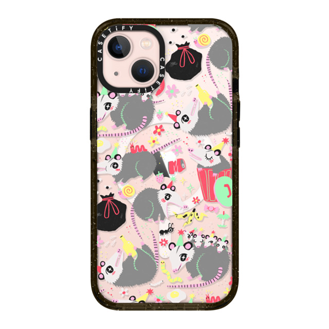 So Lazo x CASETiFY iPhone 13 ケース ブラック インパクトケース MagSafe対応 Opossum Symposium