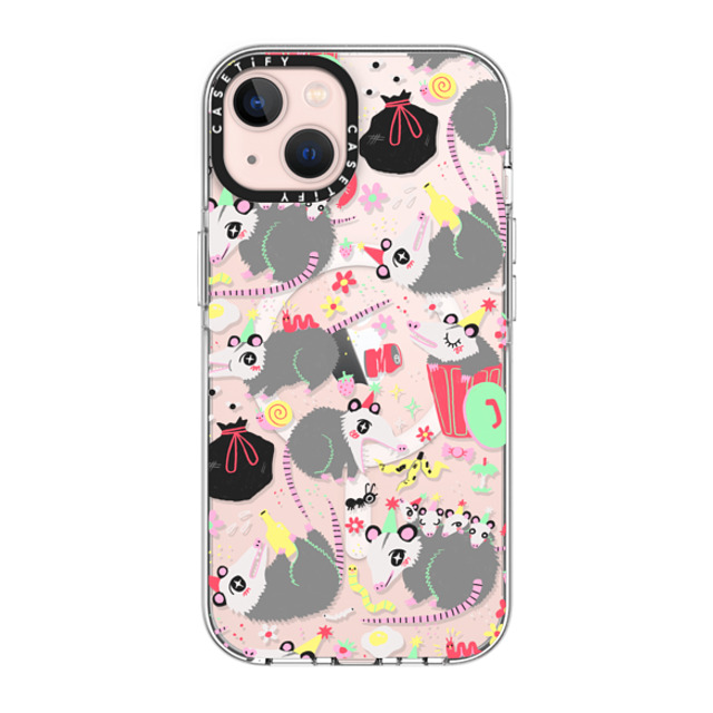 So Lazo x CASETiFY iPhone 13 ケース クリア クリア ケース MagSafe対応 Opossum Symposium