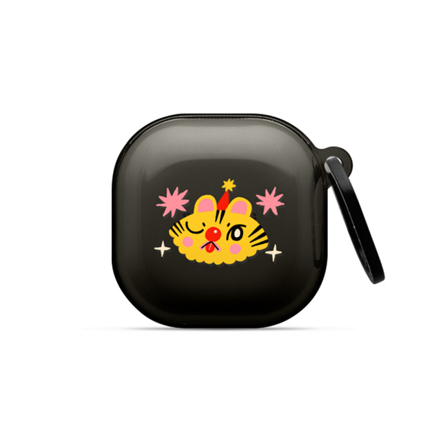 So Lazo x CASETiFY Galaxy Buds2 Tiger,Animal ブラック インパクトケース CIRCUS TIGER Father's Day So Lazo x CASETiFY Galaxy Buds2 Tiger,Animal ブラック インパクトケース CIRCUS TIGER Father's Day