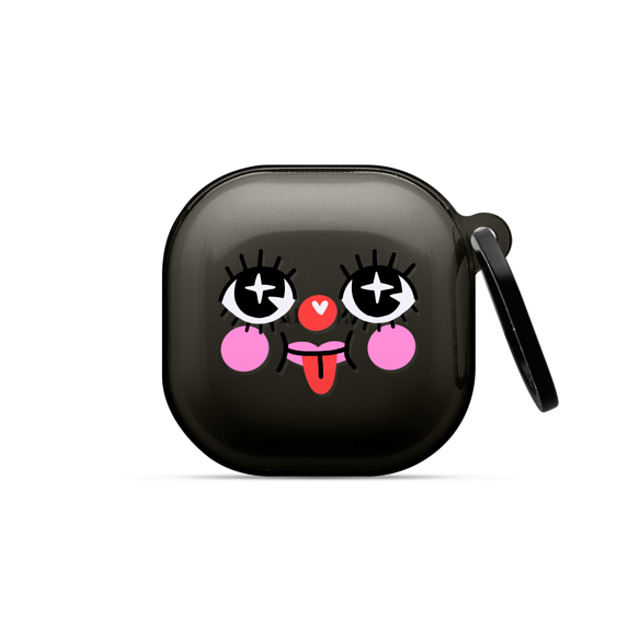 So Lazo x CASETiFY Galaxy Buds2 Pro Cartoon Black インパクトケース CLOWNFACE Father's Day So Lazo x CASETiFY Galaxy Buds2 Pro Cartoon Black インパクトケース CLOWNFACE Father's Day
