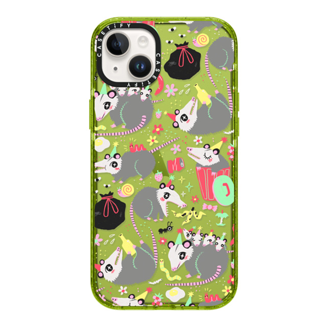 So Lazo x CASETiFY iPhone 14 Plus ケース Sticker,Animal Kiwi インパクトケース Opossum Symposium Father's Day So Lazo x CASETiFY iPhone 14 Plus ケース Sticker,Animal Kiwi インパクトケース Opossum Symposium Father's Day