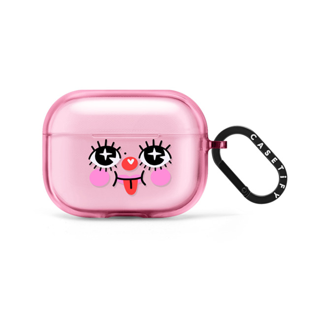 So Lazo x CASETiFY AirPods Pro 2 Cartoon Pink Fizz インパクトケース CLOWNFACE Back to School So Lazo x CASETiFY AirPods Pro 2 Cartoon Pink Fizz インパクトケース CLOWNFACE Back to School