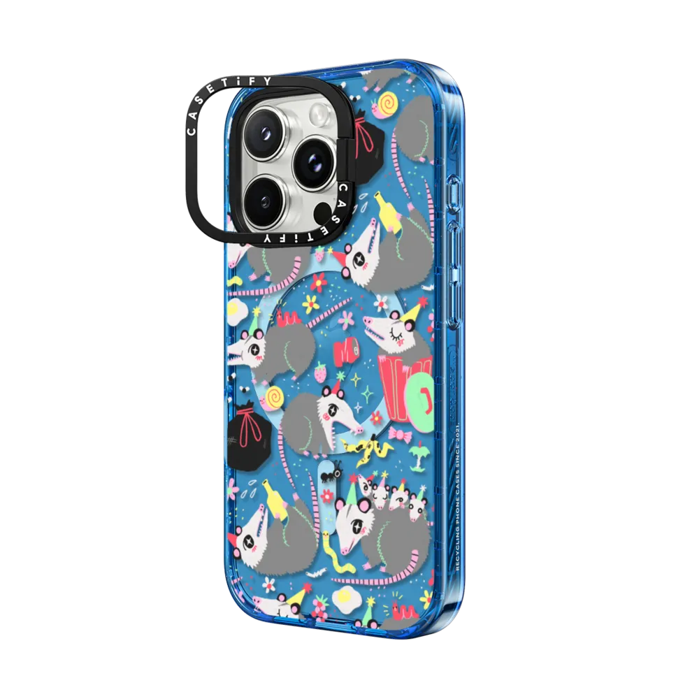 Impact Ring Stand iPhone 16 Pro Max Case MagSafe Compatible - Opossum Symposium