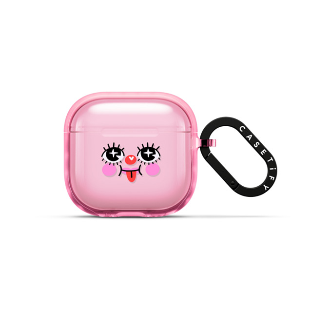 So Lazo x CASETiFY AirPods 4 Cartoon Pink Fizz インパクトケース CLOWNFACE Mother's Day So Lazo x CASETiFY AirPods 4 Cartoon Pink Fizz インパクトケース CLOWNFACE Mother's Day