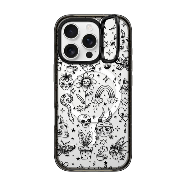 So Lazo x CASETiFY iPhone 16 Pro Case Cartoon,Chrome ブラック インパクトリングスタンドケース MagSafe対応 MY FAVORITE THINGS New iPhone So Lazo x CASETiFY iPhone 16 Pro Case Cartoon,Chrome ブラック インパクトリングスタンドケース MagSafe対応 MY FAVORITE THINGS New iPhone