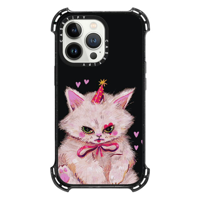 So Lazo x CASETiFY iPhone 13 Pro ケース Cat,Animal Triple Black バウンスケース CLOWN KITTY Father's Day So Lazo x CASETiFY iPhone 13 Pro ケース Cat,Animal Triple Black バウンスケース CLOWN KITTY Father's Day
