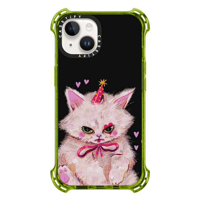 So Lazo x CASETiFY iPhone 14 Case Kiwi バウンスケース CLOWN KITTY So Lazo x CASETiFY iPhone 14 Case Kiwi バウンスケース CLOWN KITTY