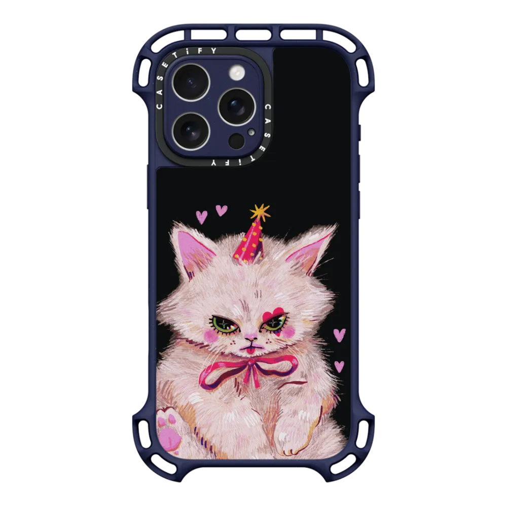 Ultra Bounce iPhone 16 Pro Max Case MagSafe Compatible - CLOWN KITTY