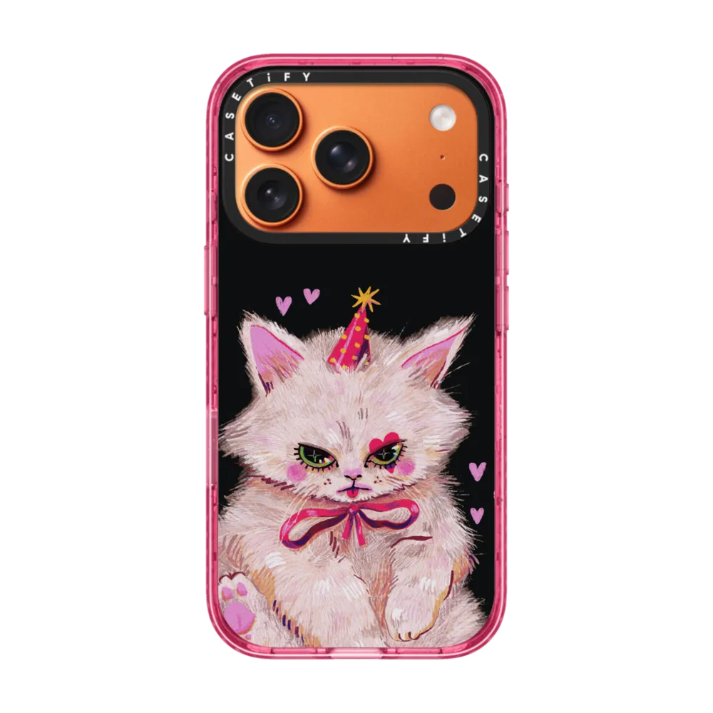 Impact iPhone 17 Pro Case MagSafe Compatible - CLOWN KITTY