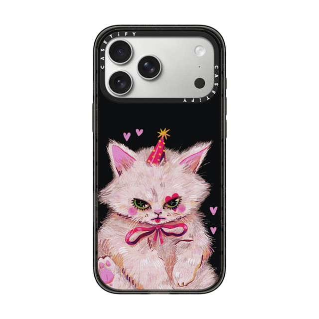 So Lazo x CASETiFY iPhone 17 Pro Max Case Cat,Animal Black CpNgP[X CLOWN KITTY