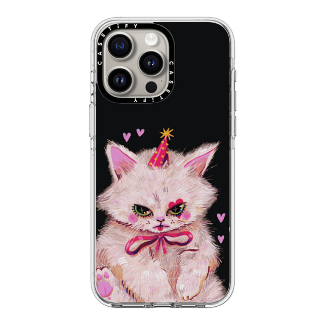 So Lazo x CASETiFY iPhone 15 Pro Max ケース クリア クリア ケース MagSafe対応 CLOWN KITTY