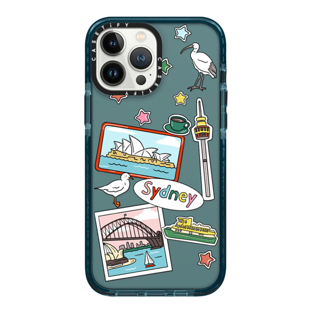 Megan McKean x CASETiFY iPhone 13 Pro Max Case Summer,Floral Pacific Blue インパクトケース Sydney Stickers Mother's Day Megan McKean x CASETiFY iPhone 13 Pro Max Case Summer,Floral Pacific Blue インパクトケース Sydney Stickers Mother's Day