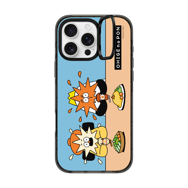Makoto Kanazawa x CASETiFY iPhone 16 Pro Max ケース ブラック インパクトリングスタンドケース MagSafe対応 Wow Case Back to School Makoto Kanazawa x CASETiFY iPhone 16 Pro Max ケース ブラック インパクトリングスタンドケース MagSafe対応 Wow Case Back to School