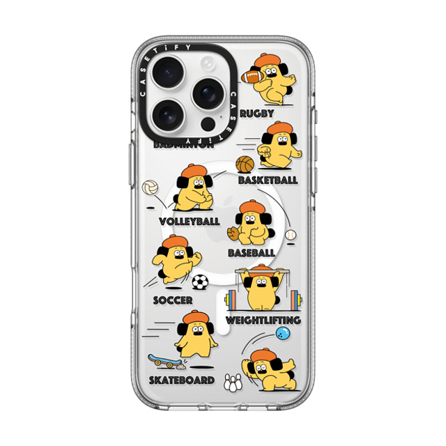 Makoto Kanazawa x CASETiFY iPhone 16 Pro Max ケース クリア クリア ケース MagSafe対応 Sport Case Father's Day Makoto Kanazawa x CASETiFY iPhone 16 Pro Max ケース クリア クリア ケース MagSafe対応 Sport Case Father's Day