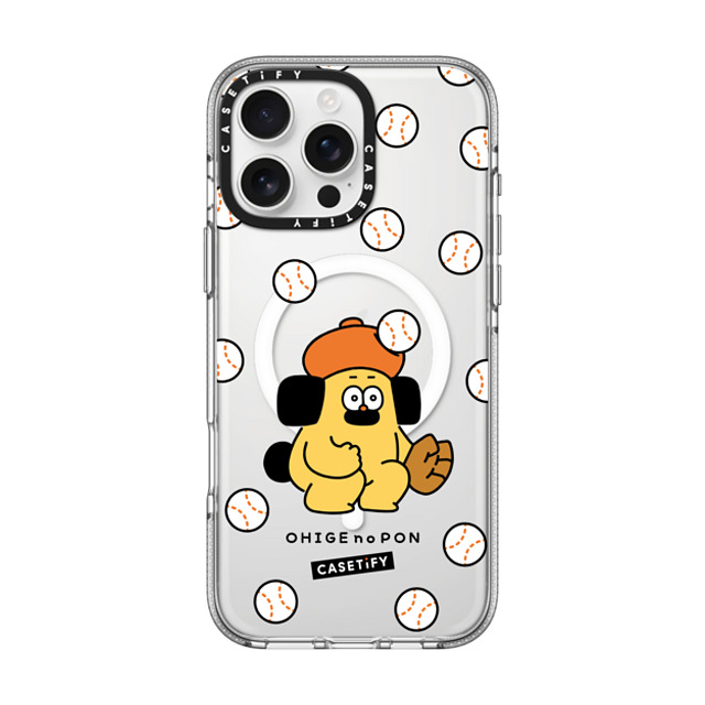 Makoto Kanazawa x CASETiFY iPhone 16 Pro Max Case Clear Clear Case MagSafe Compatible Baseball Case Father's Day Makoto Kanazawa x CASETiFY iPhone 16 Pro Max Case Clear Clear Case MagSafe Compatible Baseball Case Father's Day