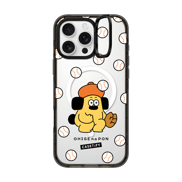 Makoto Kanazawa x CASETiFY iPhone 16 Pro Max ケース ブラック インパクトリングスタンドケース MagSafe対応 Baseball Case Father's Day Makoto Kanazawa x CASETiFY iPhone 16 Pro Max ケース ブラック インパクトリングスタンドケース MagSafe対応 Baseball Case Father's Day