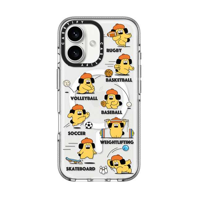 Makoto Kanazawa x CASETiFY iPhone 16 Case Clear Clear Case MagSafe Compatible Sport Case Father's Day Makoto Kanazawa x CASETiFY iPhone 16 Case Clear Clear Case MagSafe Compatible Sport Case Father's Day