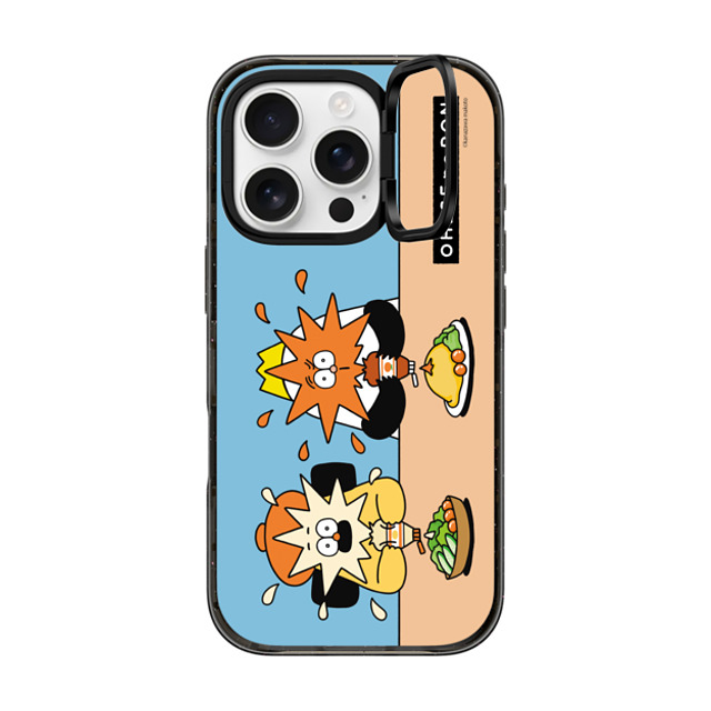 Makoto Kanazawa x CASETiFY iPhone 16 Pro ケース ブラック インパクトリングスタンドケース MagSafe対応 Wow Case Back to School Makoto Kanazawa x CASETiFY iPhone 16 Pro ケース ブラック インパクトリングスタンドケース MagSafe対応 Wow Case Back to School