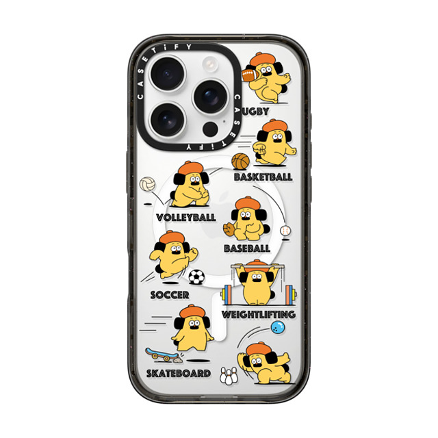 Makoto Kanazawa x CASETiFY iPhone 16 Pro Case Black Impact Case MagSafe Compatible Sport Case Father's Day Makoto Kanazawa x CASETiFY iPhone 16 Pro Case Black Impact Case MagSafe Compatible Sport Case Father's Day