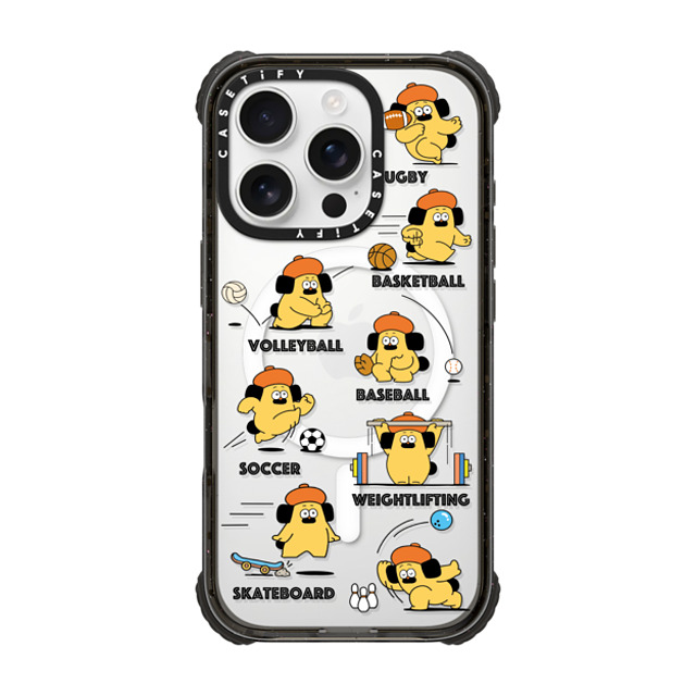 Makoto Kanazawa x CASETiFY iPhone 16 Pro Case Black ウルトラ インパクトケース MagSafe 対応 Sport Case Father's Day Makoto Kanazawa x CASETiFY iPhone 16 Pro Case Black ウルトラ インパクトケース MagSafe 対応 Sport Case Father's Day