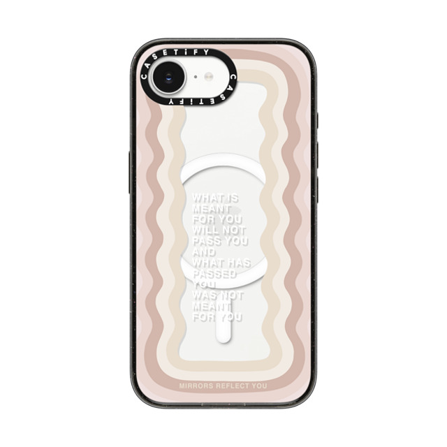 Mirrors Reflect You x CASETiFY iPhone 16e Case Quote,Typography Black Impact Case MagSafe Compatible meant for you Back to School Mirrors Reflect You x CASETiFY iPhone 16e Case Quote,Typography Black Impact Case MagSafe Compatible meant for you Back to School