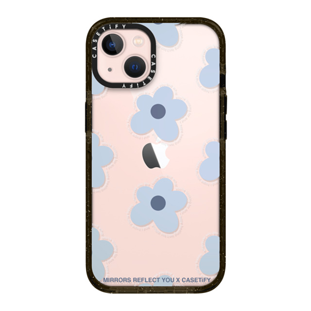 Mirrors Reflect You x CASETiFY iPhone 13 ケース ブラック インパクトケース I Hope