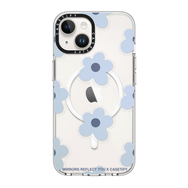 Mirrors Reflect You x CASETiFY iPhone 14 ケース クリア クリア ケース MagSafe対応 I Hope