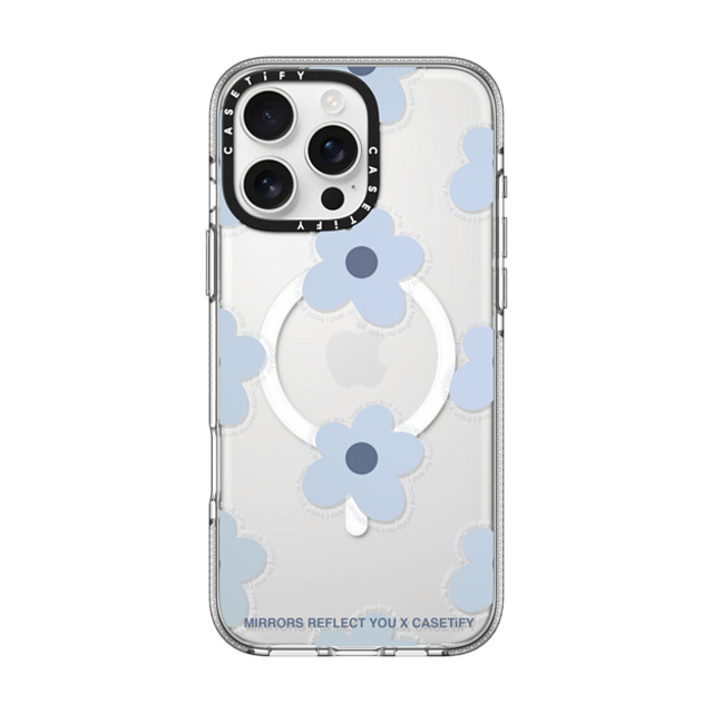Mirrors Reflect You x CASETiFY iPhone 16 Pro Max ケース クリア クリア ケース MagSafe対応 I Hope