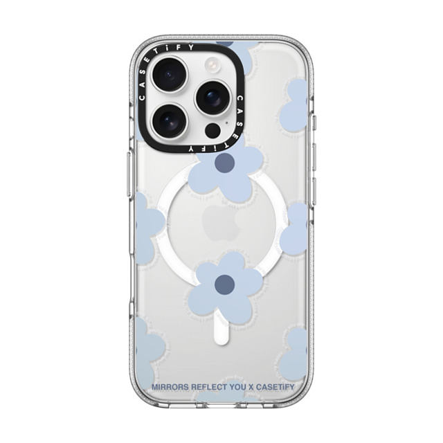 Mirrors Reflect You x CASETiFY iPhone 16 Pro ケース クリア クリア ケース MagSafe対応 I Hope